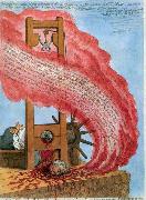James Gillray The Blood of the Murdered Crying for Vengeance oil on canvas